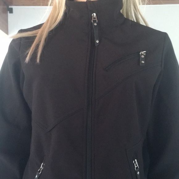 Gorgeous Dark Brown Fall Zipper Jacket - Picture 3 of 8